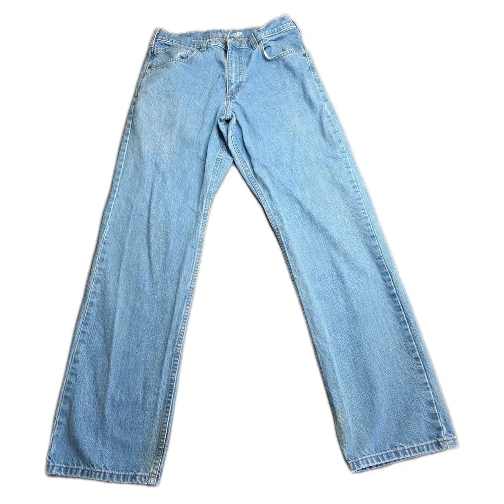 Carhartt Jeans Men's 32x30 Blue Relaxed Fit Medium Wash BD5119-M